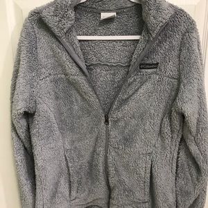Columbia Zip Up Fleece Sweatshirt